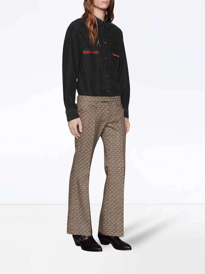 Gucci Denim overhemd Zwart