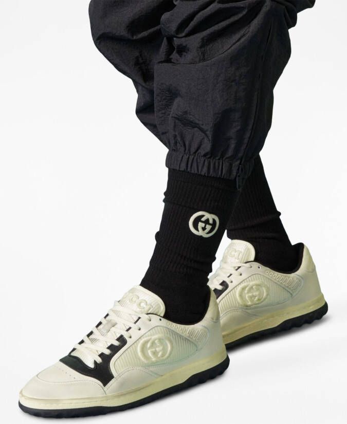 Gucci Enkelsokken met GG logo Zwart