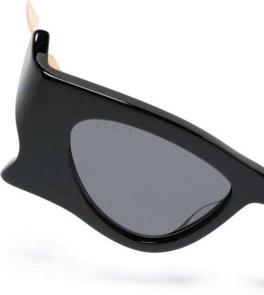 Gucci Eyewear Bril met cat-eye montuur Zwart