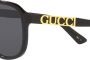 Gucci Eyewear Zonnebril met piloten montuur Zwart - Thumbnail 4