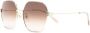 Gucci Eyewear Zonnebril met geometrisch montuur Goud - Thumbnail 2
