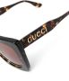 Gucci Eyewear GG1151S zonnebril met cat-eye montuur Bruin - Thumbnail 3