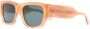 Gucci Eyewear Zonnebril met vierkant montuur Beige - Thumbnail 2