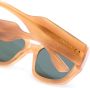 Gucci Eyewear Zonnebril met vierkant montuur Beige - Thumbnail 3