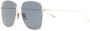 Gucci Eyewear Zonnebril met vierkant montuur Goud - Thumbnail 2