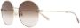 Gucci Eyewear Zonnebril met rond montuur Goud - Thumbnail 2