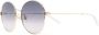 Gucci Eyewear Zonnebril met rond montuur Goud - Thumbnail 2