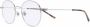 Gucci Eyewear Oval bril met rond montuur Zilver - Thumbnail 2