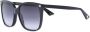 Gucci Eyewear oversize gradient square sunglasses Zwart - Thumbnail 2