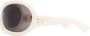 Gucci Eyewear Zonnebril met oversized montuur Beige - Thumbnail 2