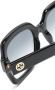 Gucci Eyewear Zonnebril met oversized montuur Zwart - Thumbnail 3