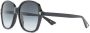 Gucci Eyewear oversized square frame sunglasses Zwart - Thumbnail 2