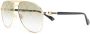 Gucci Eyewear Zonnebril met piloten montuur Goud - Thumbnail 2