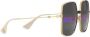 Gucci Eyewear rectangular-frame sunglasses Goud - Thumbnail 2