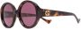Gucci Eyewear Zonnebril met logoplakkaat Bruin - Thumbnail 2