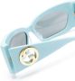 Gucci Eyewear Zonnebril met vierkant montuur Blauw - Thumbnail 3