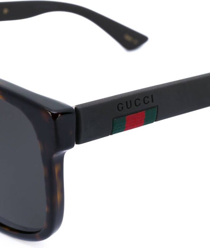 Gucci Eyewear square frame sunglasses Bruin