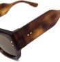 Gucci Eyewear Zonnebril met schildpadschild design Bruin - Thumbnail 3