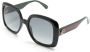 Gucci Eyewear Zonnebril met D-montuur Zwart - Thumbnail 2