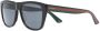 Gucci Eyewear Zonnebril met D-montuur Zwart - Thumbnail 1