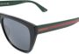Gucci Eyewear Zonnebril met D-montuur Zwart - Thumbnail 2