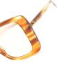 Gucci Eyewear Zonnebril met oversized montuur Bruin - Thumbnail 3