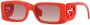 Gucci Eyewear Zonnebril met rechthoekig montuur Rood - Thumbnail 2