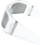 Gucci Eyewear Zonnebril met rechthoekig montuur Wit - Thumbnail 2