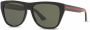 Gucci Eyewear Zonnebril met rechthoekig montuur Zwart - Thumbnail 2