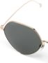 Gucci Eyewear Zonnebril met rond montuur Goud - Thumbnail 3