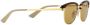 Gucci Eyewear Zonnebril met rond montuur Goud - Thumbnail 2