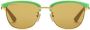 Gucci Eyewear Zonnebril met rond montuur Goud - Thumbnail 4
