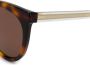 Gucci Eyewear Zonnebril met schildpadschild design Bruin - Thumbnail 3