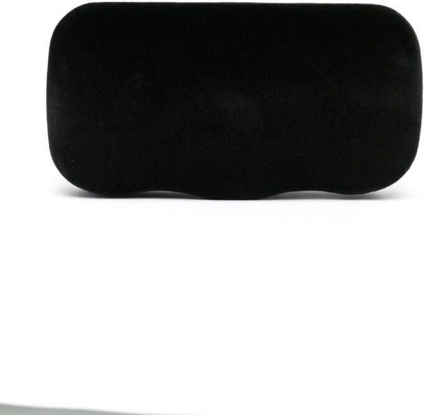 Gucci Eyewear Zonnebril met vierkant montuur Goud