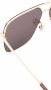 Gucci Eyewear Zonnebril met vierkant montuur Goud - Thumbnail 3