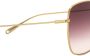 Gucci Eyewear Zonnebril met vierkant montuur Rood - Thumbnail 3