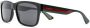 Gucci Eyewear zonnebril met vierkant montuur Zwart - Thumbnail 2