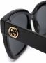 Gucci Eyewear GG zonnebril met vierkant montuur Zwart - Thumbnail 3