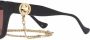 Gucci Eyewear Zonnebril met vierkant montuur Zwart - Thumbnail 3