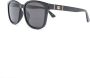 Gucci Eyewear Zonnebril met vierkant montuur Zwart - Thumbnail 2