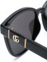 Gucci Eyewear Zonnebril met vierkant montuur Zwart - Thumbnail 3