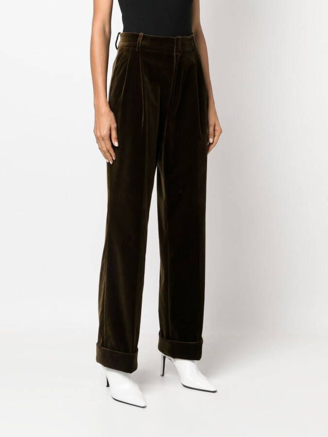Gucci Flared broek Groen