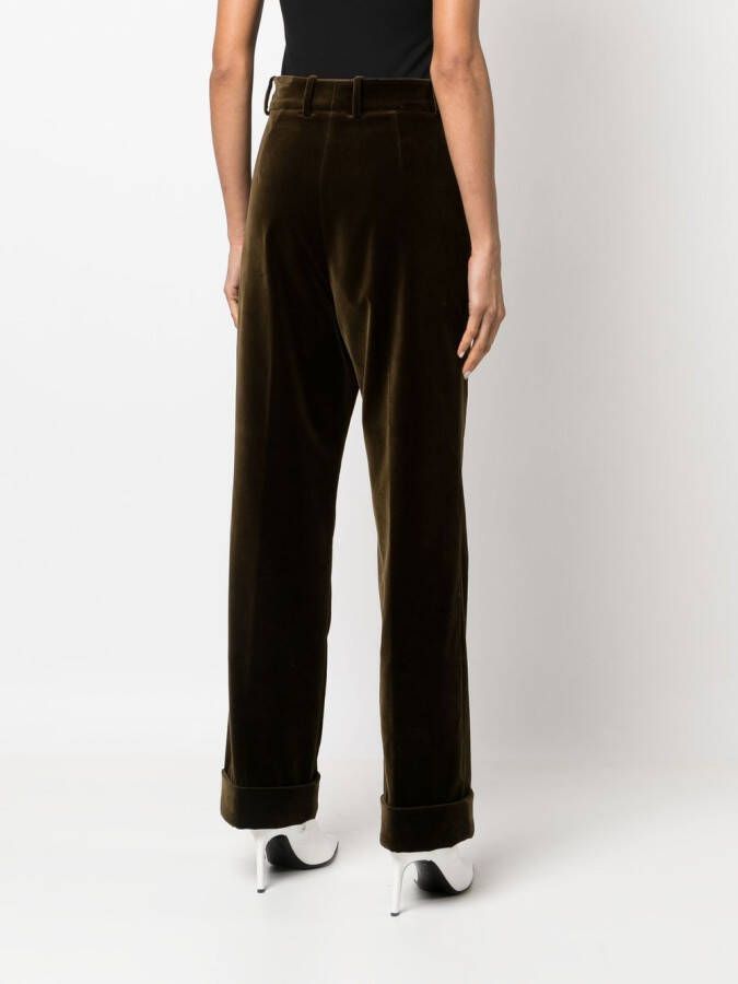 Gucci Flared broek Groen