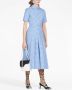 Gucci Midi-jurk met GG-jacquard Blauw - Thumbnail 2