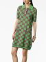 Gucci Gebreide mini-jurk Groen - Thumbnail 3