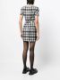 Gucci Geruite mini-jurk Zwart - Thumbnail 4