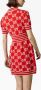 Gucci Mini-jurk met jacquard Rood - Thumbnail 4