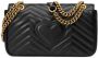 Gucci Marmont Small Matelass� Shoulder Bag Zwart Dames - Thumbnail 3