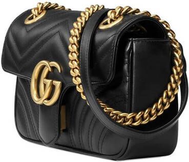 Gucci GG Marmont mini schoudertas Zwart