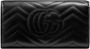 Gucci GG Marmont leren portemonnee Zwart - Thumbnail 2
